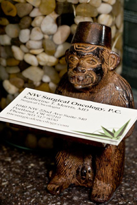 Monkey Business Card Holder